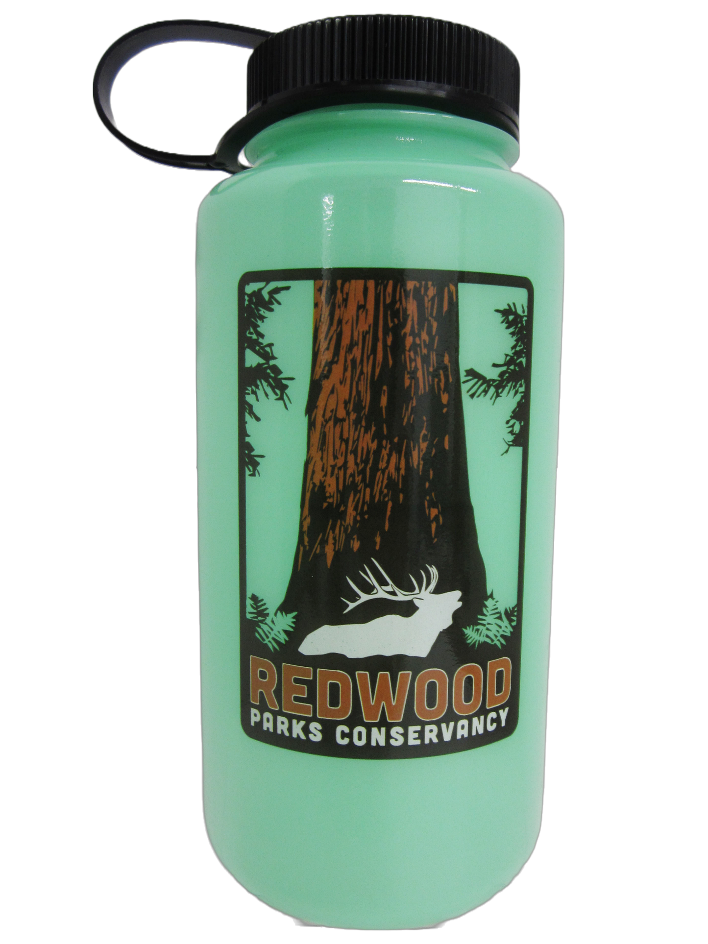 Redwood Parks Conservancy Glow In the Dark 32oz Nalgene Bottle